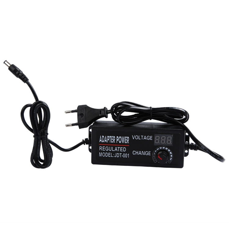 AC To DC Adjustable Voltage Power Adapter Universal Power Supply Display Screen Power Switching Charger US, Output Voltage:3-12-5A