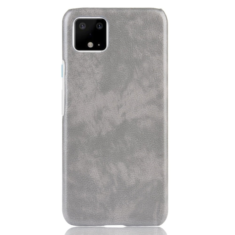 Shockproof Litchi Texture PC + PU Case For Google Pixel 4