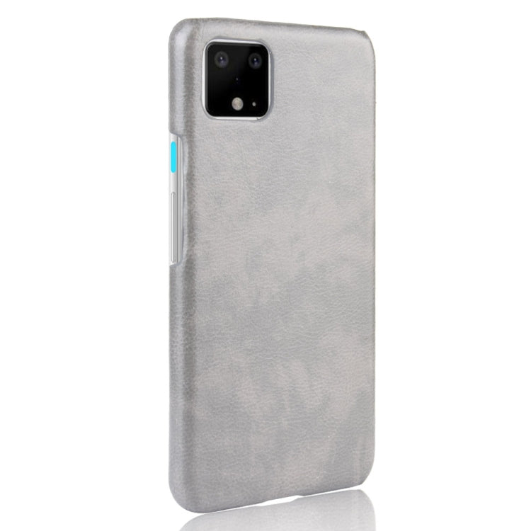 Shockproof Litchi Texture PC + PU Case For Google Pixel 4