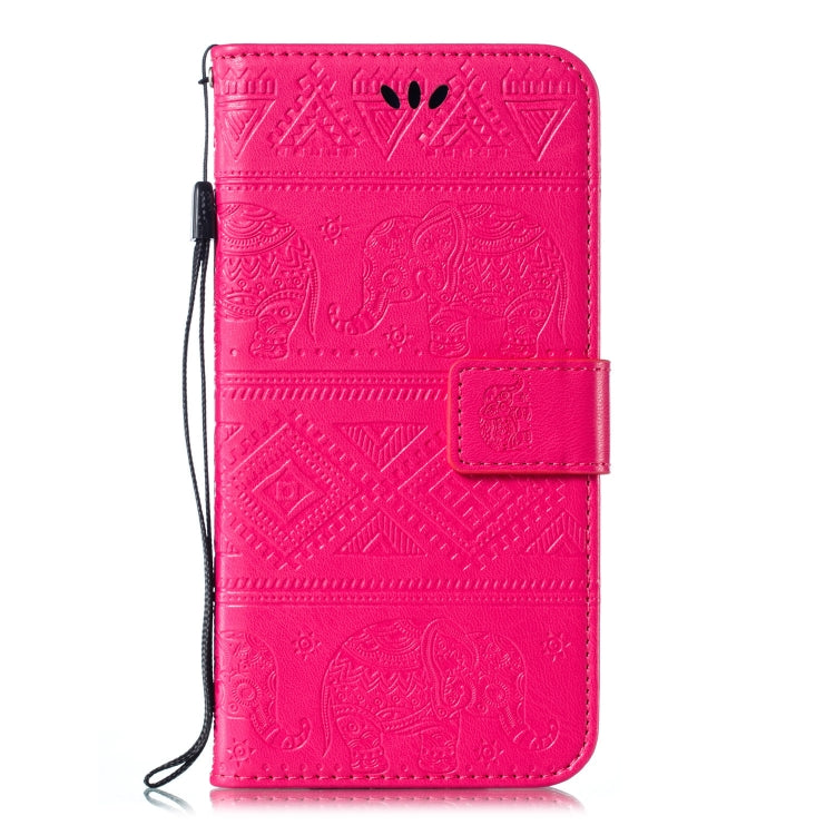 Elephant Embossing Pattern Horizontal Flip Leather Case for Galaxy M30, with Holder & Card Slots & Wallet & Lanyard