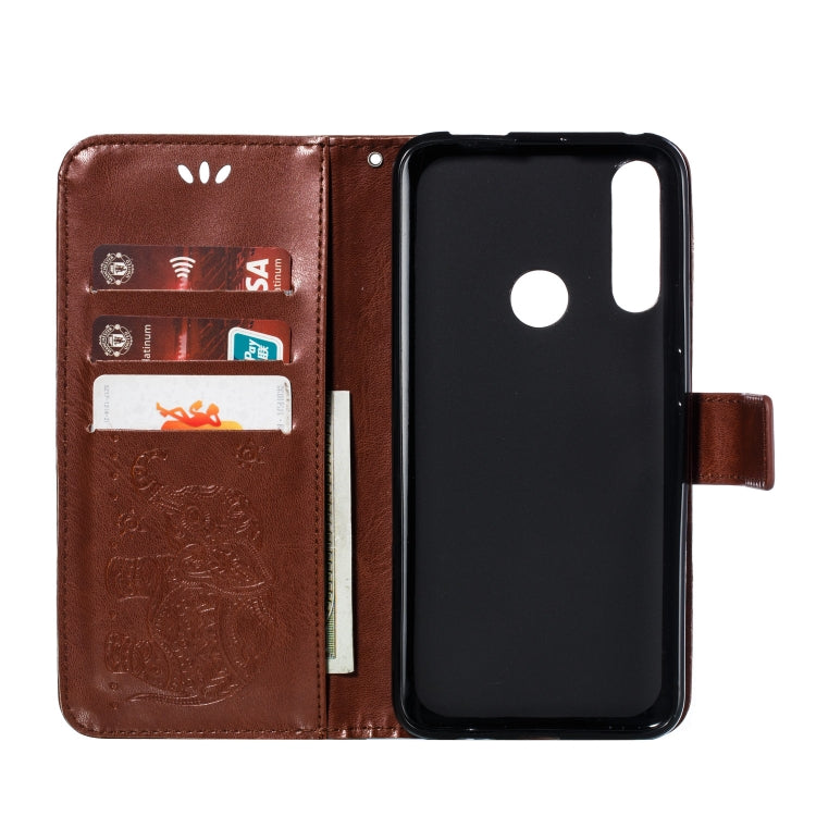 Elephant Embossing Pattern Horizontal Flip Leather Case for Galaxy M30, with Holder & Card Slots & Wallet & Lanyard