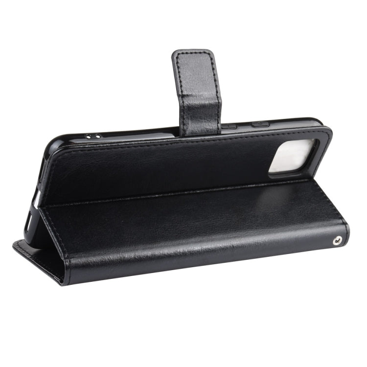 Retro Crazy Horse Texture Horizontal Flip Leather Case for Google Pixel 4 , with Holder & Card Slots & Photo Frame