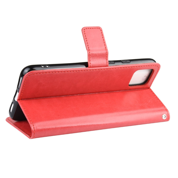 Retro Crazy Horse Texture Horizontal Flip Leather Case for Google Pixel 4 , with Holder & Card Slots & Photo Frame