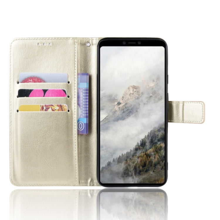 Retro Crazy Horse Texture Horizontal Flip Leather Case for Google Pixel 4 , with Holder & Card Slots & Photo Frame