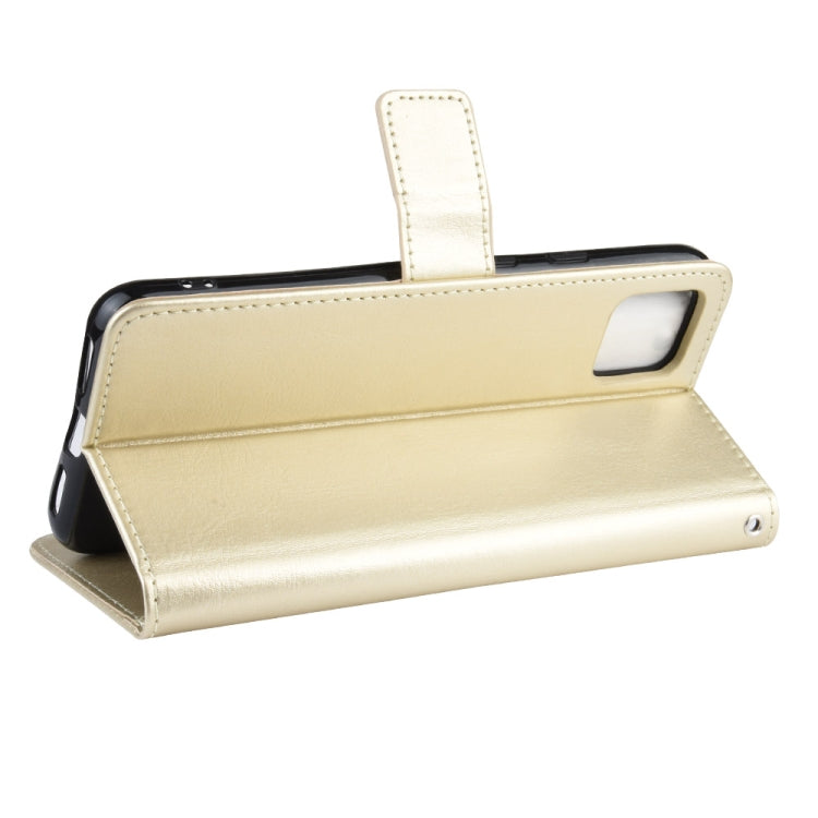 Retro Crazy Horse Texture Horizontal Flip Leather Case for Google Pixel 4 , with Holder & Card Slots & Photo Frame