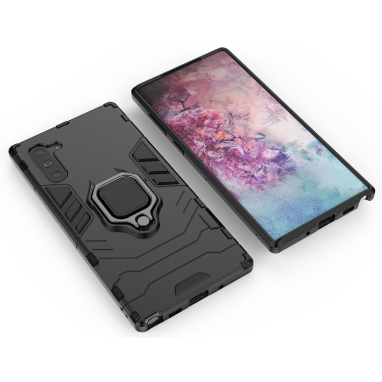 PC + TPU Shockproof Protective Case with Magnetic Ring Holder for Galaxy Note10