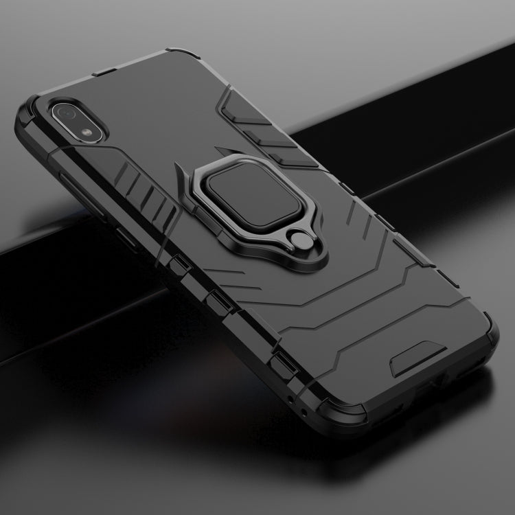 PC + TPU Shockproof Protective Case with Magnetic Ring Holder for Xiaomi Redmi 7A