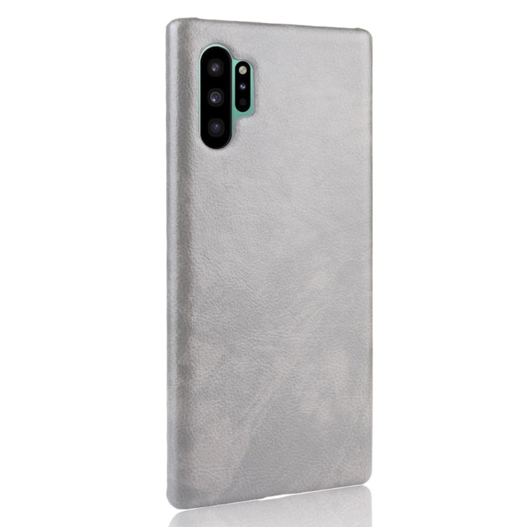 Shockproof Litchi Texture PC + PU Case For Galaxy Note10+