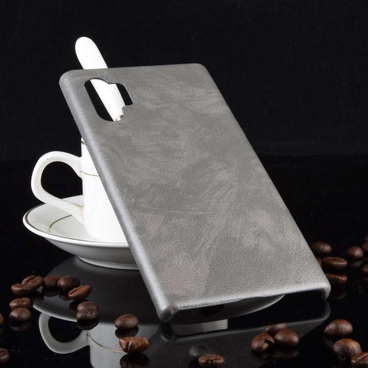 Shockproof Litchi Texture PC + PU Case For Galaxy Note10+