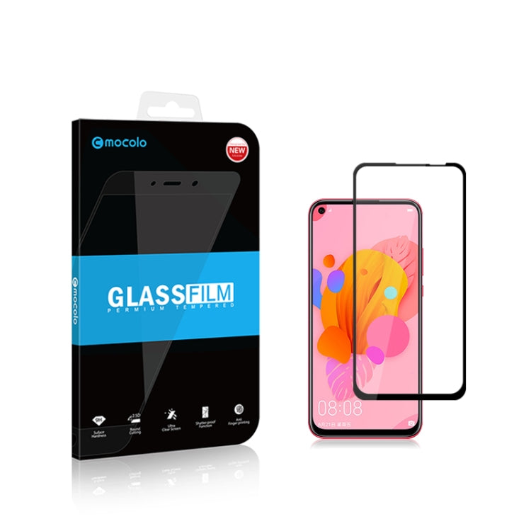 2pcs mocolo 0.33mm 9H 2.5D Full Glue Tempered Glass Film for Huawei P20 lite (2019) / Nova 5i