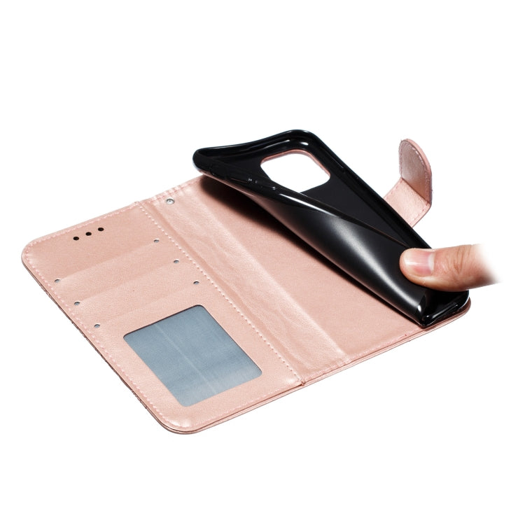 For iPhone 11 Pro Mandala Embossing Pattern Horizontal Flip Leather Case, with Holder & Card Slots & Wallet & Photo Frame & Lanyard