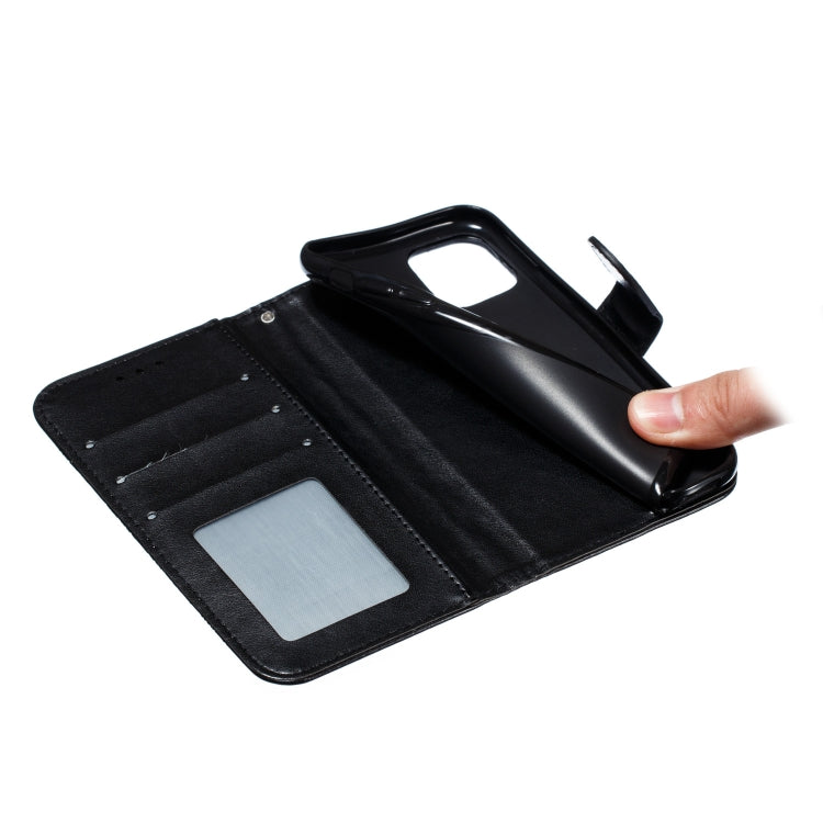 For iPhone 11 Pro Mandala Embossing Pattern Horizontal Flip Leather Case, with Holder & Card Slots & Wallet & Photo Frame & Lanyard