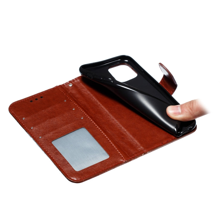 For iPhone 11 Pro Mandala Embossing Pattern Horizontal Flip Leather Case, with Holder & Card Slots & Wallet & Photo Frame & Lanyard
