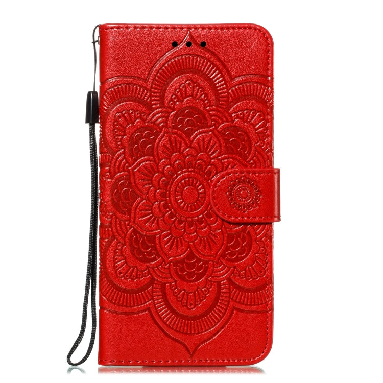 For iPhone 11 Pro Mandala Embossing Pattern Horizontal Flip Leather Case, with Holder & Card Slots & Wallet & Photo Frame & Lanyard