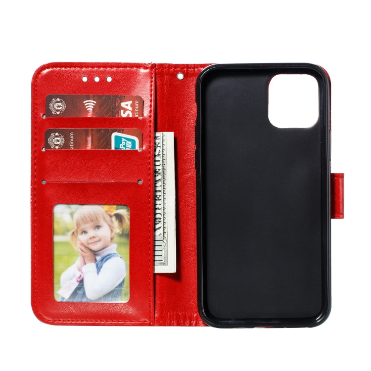 For iPhone 11 Pro Mandala Embossing Pattern Horizontal Flip Leather Case, with Holder & Card Slots & Wallet & Photo Frame & Lanyard