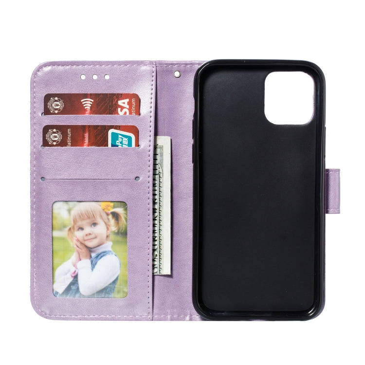 For iPhone 11 Pro Mandala Embossing Pattern Horizontal Flip Leather Case, with Holder & Card Slots & Wallet & Photo Frame & Lanyard