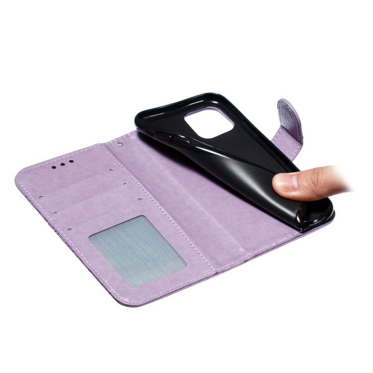 For iPhone 11 Pro Mandala Embossing Pattern Horizontal Flip Leather Case, with Holder & Card Slots & Wallet & Photo Frame & Lanyard