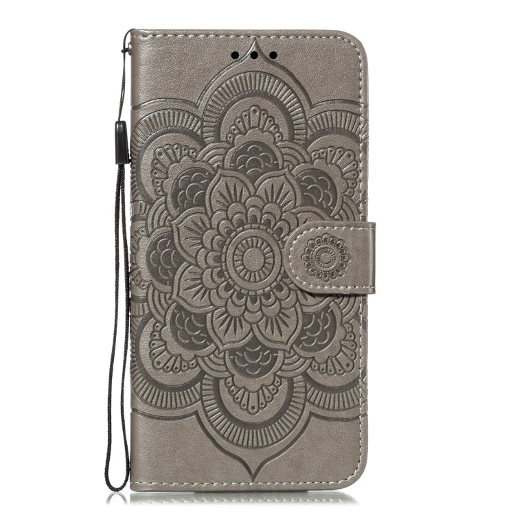 For iPhone 11 Pro Mandala Embossing Pattern Horizontal Flip Leather Case, with Holder & Card Slots & Wallet & Photo Frame & Lanyard