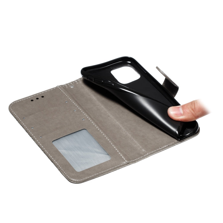 For iPhone 11 Pro Mandala Embossing Pattern Horizontal Flip Leather Case, with Holder & Card Slots & Wallet & Photo Frame & Lanyard