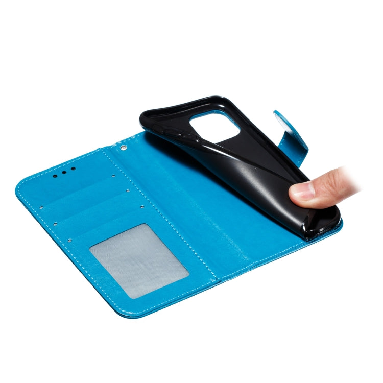 For iPhone 11 Pro Mandala Embossing Pattern Horizontal Flip Leather Case, with Holder & Card Slots & Wallet & Photo Frame & Lanyard