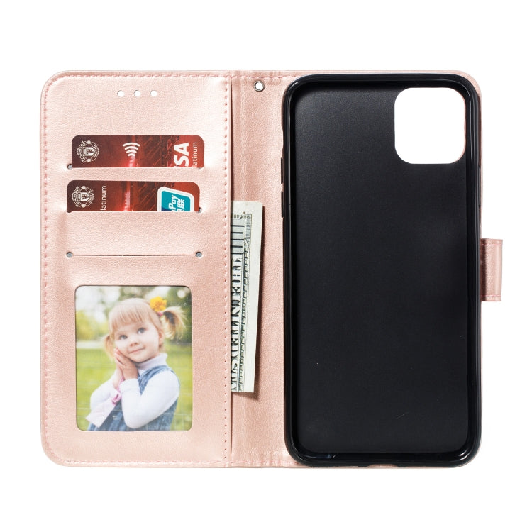 For iPhone 11 Pro Max Mandala Embossing Pattern Horizontal Flip Leather Case, with Holder & Card Slots & Wallet & Photo Frame & Lanyard