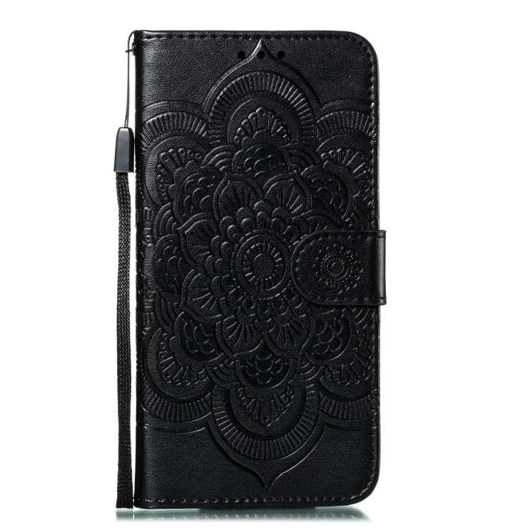 For iPhone 11 Pro Max Mandala Embossing Pattern Horizontal Flip Leather Case, with Holder & Card Slots & Wallet & Photo Frame & Lanyard
