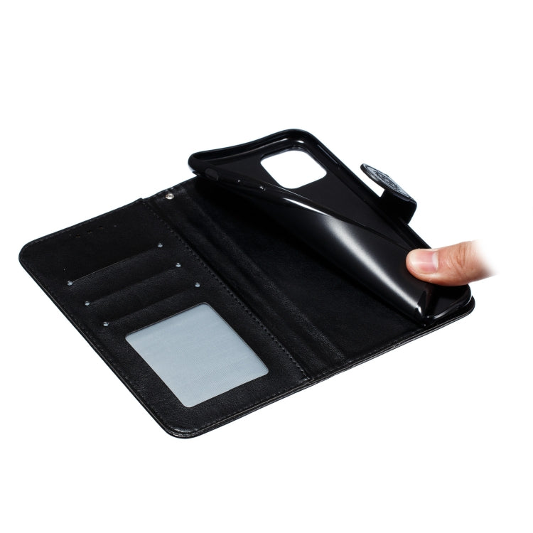 For iPhone 11 Pro Max Mandala Embossing Pattern Horizontal Flip Leather Case, with Holder & Card Slots & Wallet & Photo Frame & Lanyard