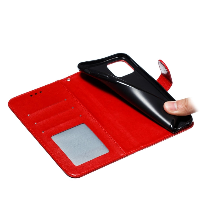 For iPhone 11 Pro Max Mandala Embossing Pattern Horizontal Flip Leather Case, with Holder & Card Slots & Wallet & Photo Frame & Lanyard