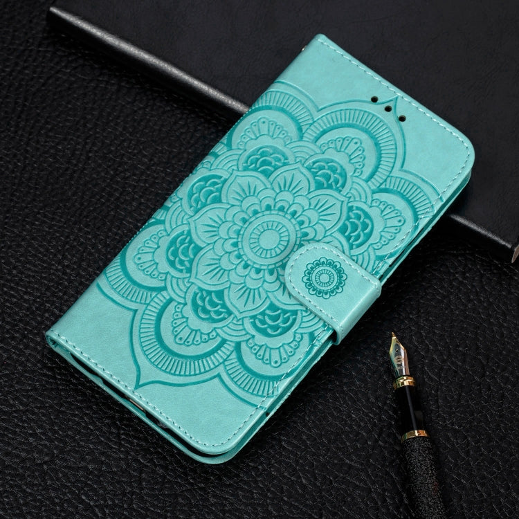 For iPhone 11 Pro Max Mandala Embossing Pattern Horizontal Flip Leather Case, with Holder & Card Slots & Wallet & Photo Frame & Lanyard