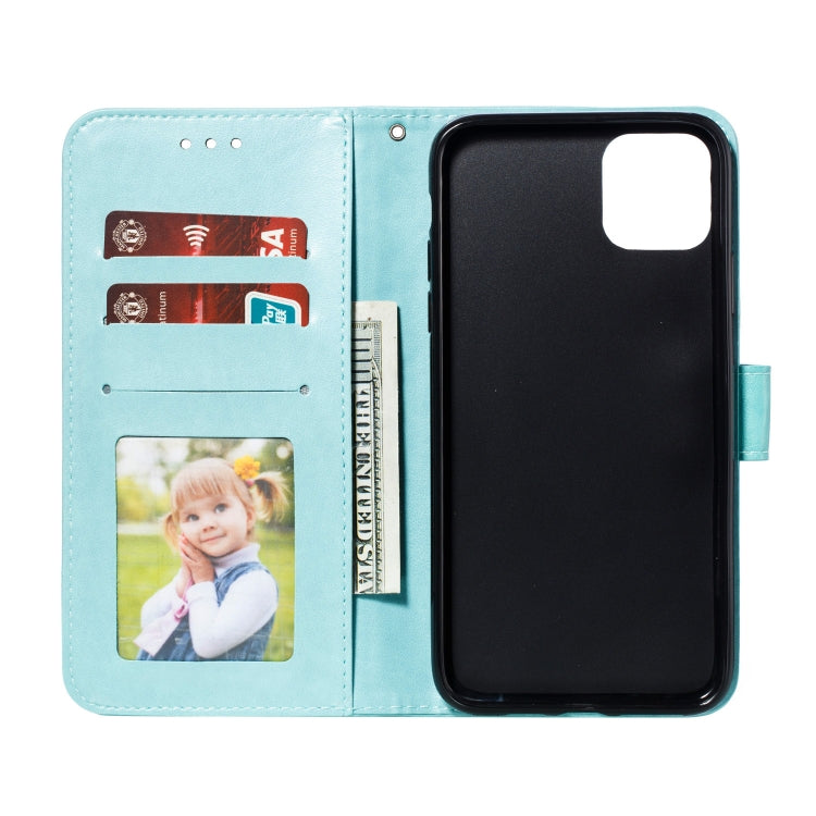 For iPhone 11 Pro Max Mandala Embossing Pattern Horizontal Flip Leather Case, with Holder & Card Slots & Wallet & Photo Frame & Lanyard