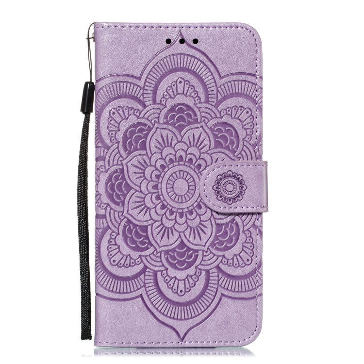 For iPhone 11 Pro Max Mandala Embossing Pattern Horizontal Flip Leather Case, with Holder & Card Slots & Wallet & Photo Frame & Lanyard
