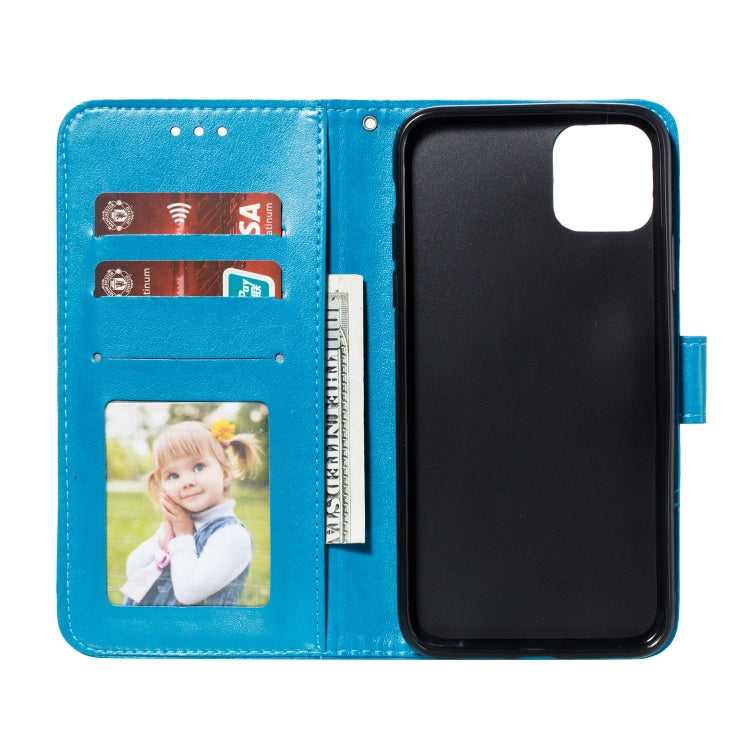 For iPhone 11 Pro Max Mandala Embossing Pattern Horizontal Flip Leather Case, with Holder & Card Slots & Wallet & Photo Frame & Lanyard