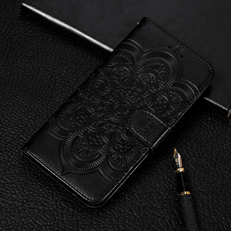 Mandala Embossing Pattern Horizontal Flip Leather Case for Galaxy Note 10, with Holder & Card Slots & Wallet & Photo Frame & Lanyard