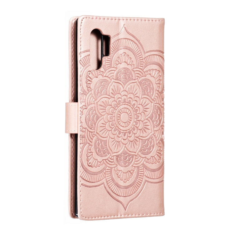 Mandala Embossing Pattern Horizontal Flip Leather Case for Galaxy Note 10 Pro, with Holder & Card Slots & Wallet & Photo Frame & Lanyard