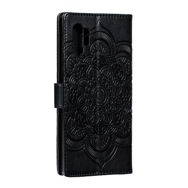 Mandala Embossing Pattern Horizontal Flip Leather Case for Galaxy Note 10 Pro, with Holder & Card Slots & Wallet & Photo Frame & Lanyard