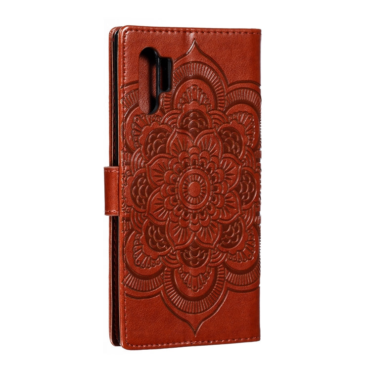 Mandala Embossing Pattern Horizontal Flip Leather Case for Galaxy Note 10 Pro, with Holder & Card Slots & Wallet & Photo Frame & Lanyard