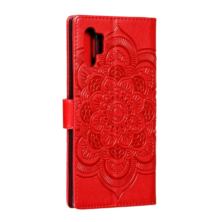 Mandala Embossing Pattern Horizontal Flip Leather Case for Galaxy Note 10 Pro, with Holder & Card Slots & Wallet & Photo Frame & Lanyard