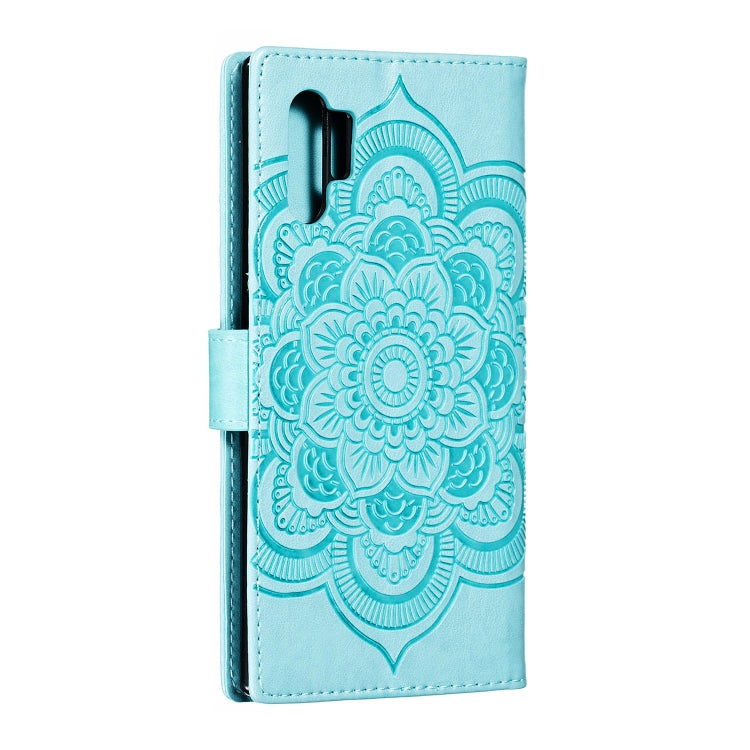 Mandala Embossing Pattern Horizontal Flip Leather Case for Galaxy Note 10 Pro, with Holder & Card Slots & Wallet & Photo Frame & Lanyard