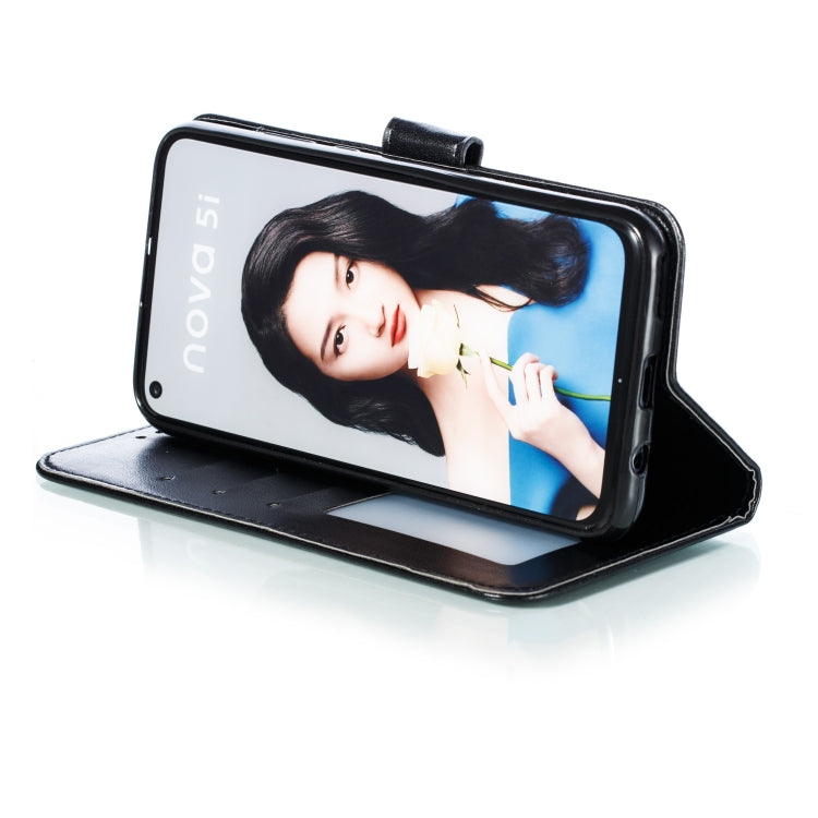 Mandala Embossing Pattern Horizontal Flip Leather Case for Huawei P20 Lite(2019) , with Holder & Card Slots & Wallet & Photo Frame & Lanyard