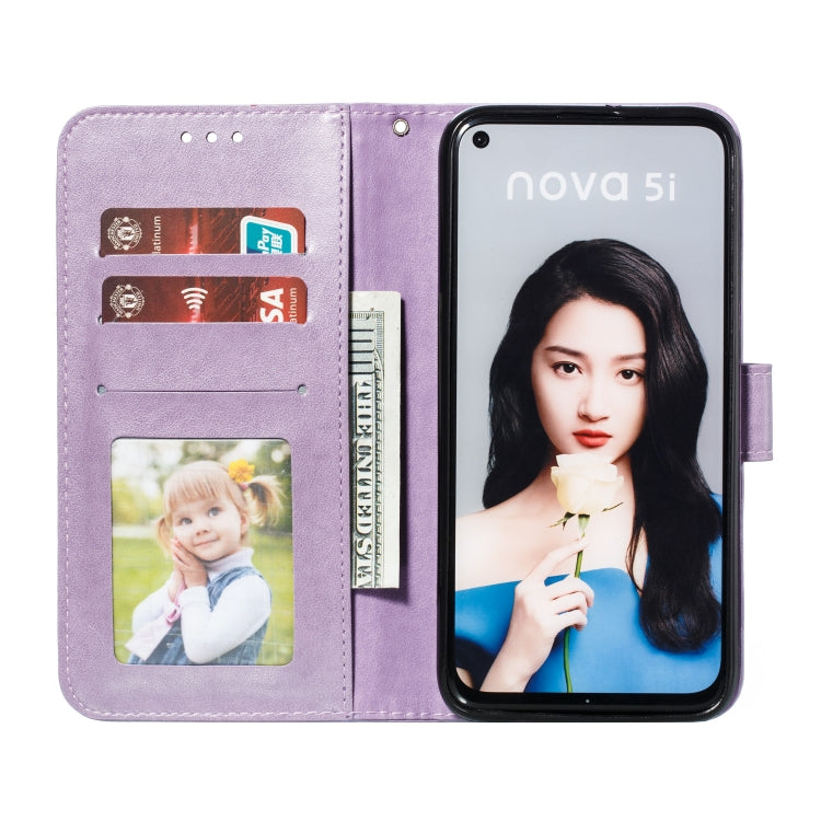 Mandala Embossing Pattern Horizontal Flip Leather Case for Huawei P20 Lite(2019) , with Holder & Card Slots & Wallet & Photo Frame & Lanyard