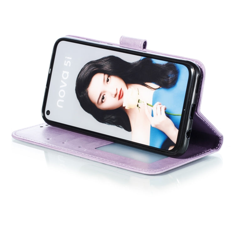 Mandala Embossing Pattern Horizontal Flip Leather Case for Huawei P20 Lite(2019) , with Holder & Card Slots & Wallet & Photo Frame & Lanyard