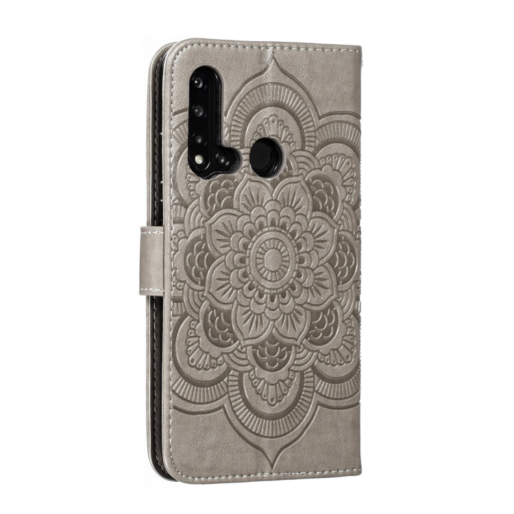 Mandala Embossing Pattern Horizontal Flip Leather Case for Huawei P20 Lite(2019) , with Holder & Card Slots & Wallet & Photo Frame & Lanyard