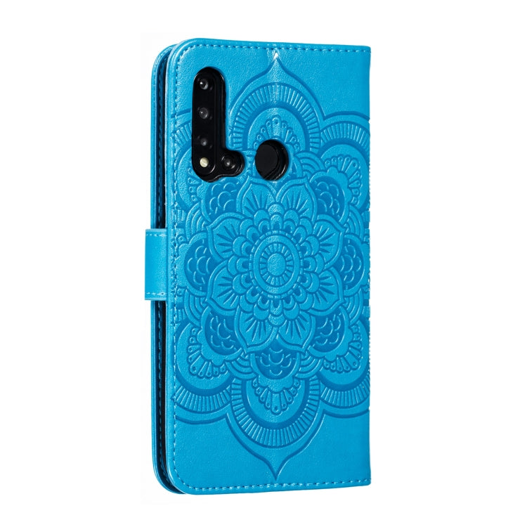 Mandala Embossing Pattern Horizontal Flip Leather Case for Huawei P20 Lite(2019) , with Holder & Card Slots & Wallet & Photo Frame & Lanyard