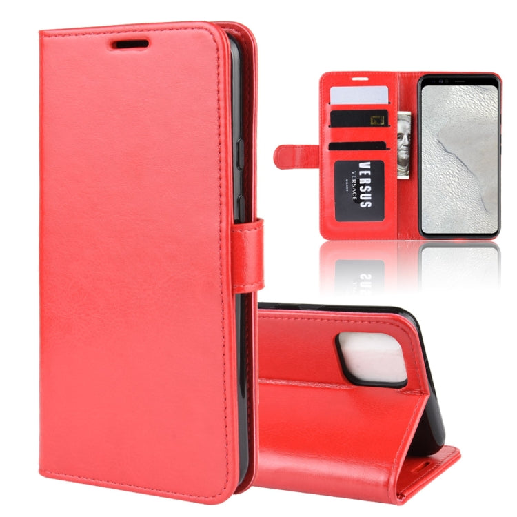 R64 Texture Single Fold Horizontal Flip Leather Case for Google Pixel 4, with Holder & Card Slots & Wallet