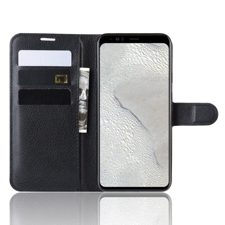 Litchi Texture Horizontal Flip Leather Case for Google Pixel 4 XL, with Wallet & Holder & Card Slots