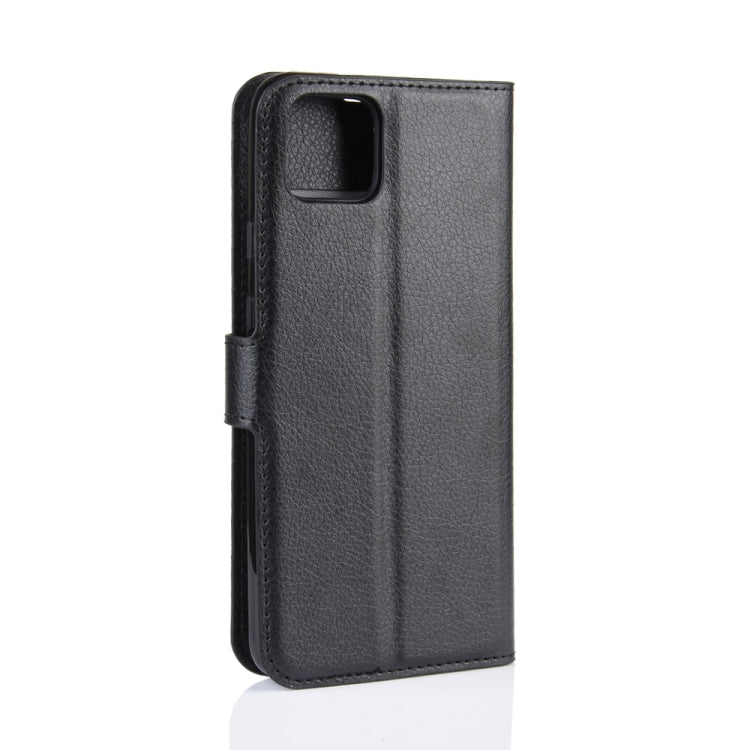 Litchi Texture Horizontal Flip Leather Case for Google Pixel 4 XL, with Wallet & Holder & Card Slots