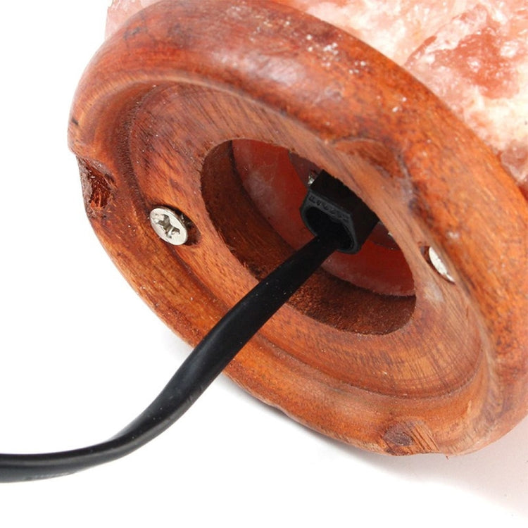 YouOKLight 2 PCS 25W Natural Large Hand Carved Hymalian Salt Lamp Touch Dimmer Switch  Amber Glow  Bedside Night Light