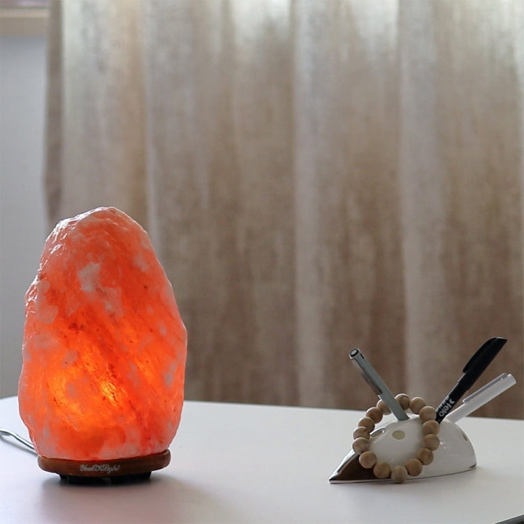 YouOKLight 2 PCS 25W Natural Large Hand Carved Hymalian Salt Lamp Touch Dimmer Switch  Amber Glow  Bedside Night Light
