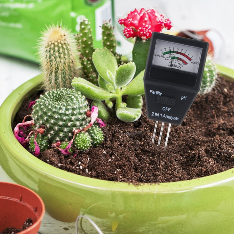RZ93 Mini Soil Moisture Humidity Hygrometer Measuring PH Meter Soil Moisture Monitor Gardening Plant Farming Light Sunlight Tester