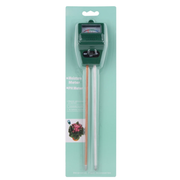RZ102 Soil Moisture Humidity Hygrometer Measuring Mini PH Meter Soil Moisture Monitor Gardening Plant Farming Light Sunlight Tester